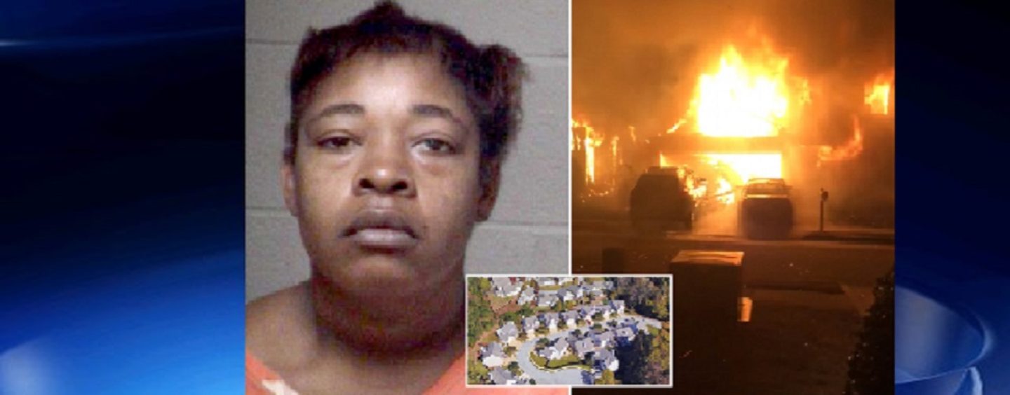 BT-900 Burns Down Her House & Half Of The Neighborhood After Loosing It To Her Husband In The Divorce! (Video)