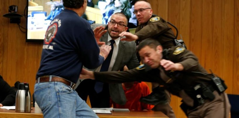 Father Of 3 Girls Victimized By Olympic Doctor Larry Nassar Attacked Him In Court! (Video)
