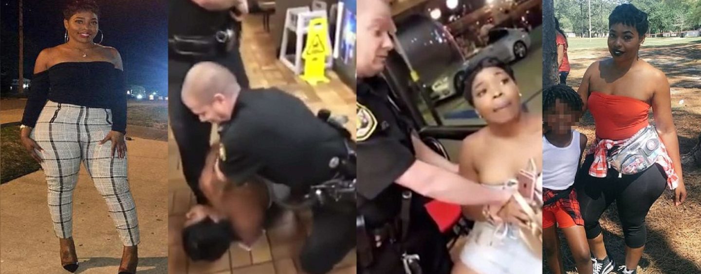 Alabama Black Woman Has Her Clothes Snatched Off By White Racist Police At Local Waffle House Has Blacks Outraged! (Video)