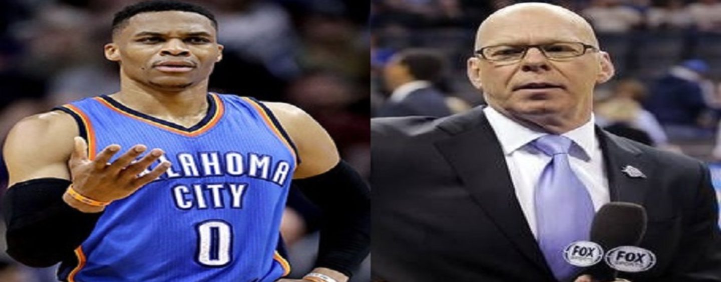 NBA Announcer Suspended For Saying Russell Westbrook Is Out of His Cotton Picking Mind! Was This Offensive? (Video)