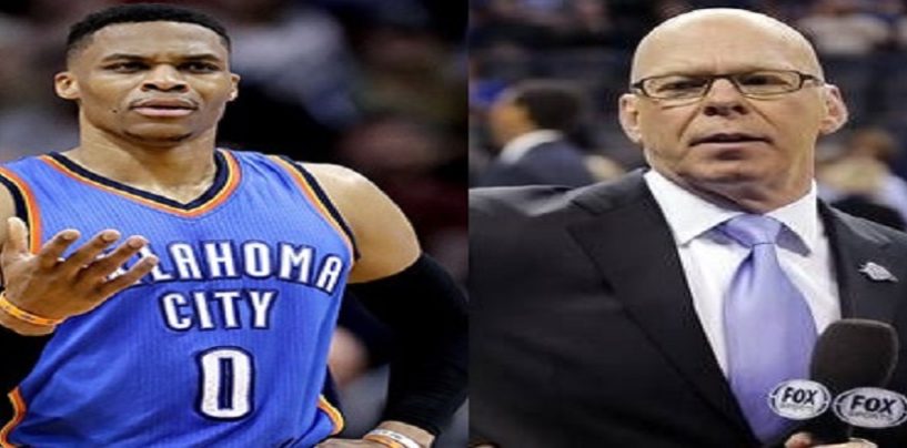 NBA Announcer Suspended For Saying Russell Westbrook Is Out of His Cotton Picking Mind! Was This Offensive? (Video)
