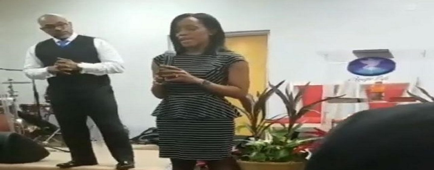 Woman Confronts Her Mom In Church About Moms Boyfriend Raping Her When She Was Just 8! (Live Broadcast)