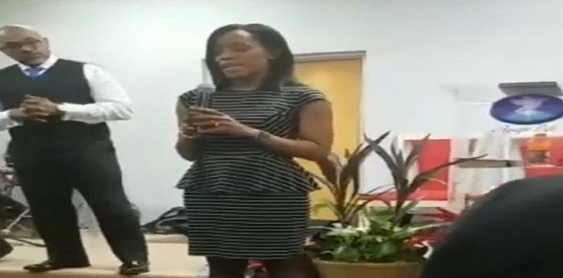 Woman Confronts Her Mom In Church About Moms Boyfriend Raping Her When She Was Just 8! (Live Broadcast)