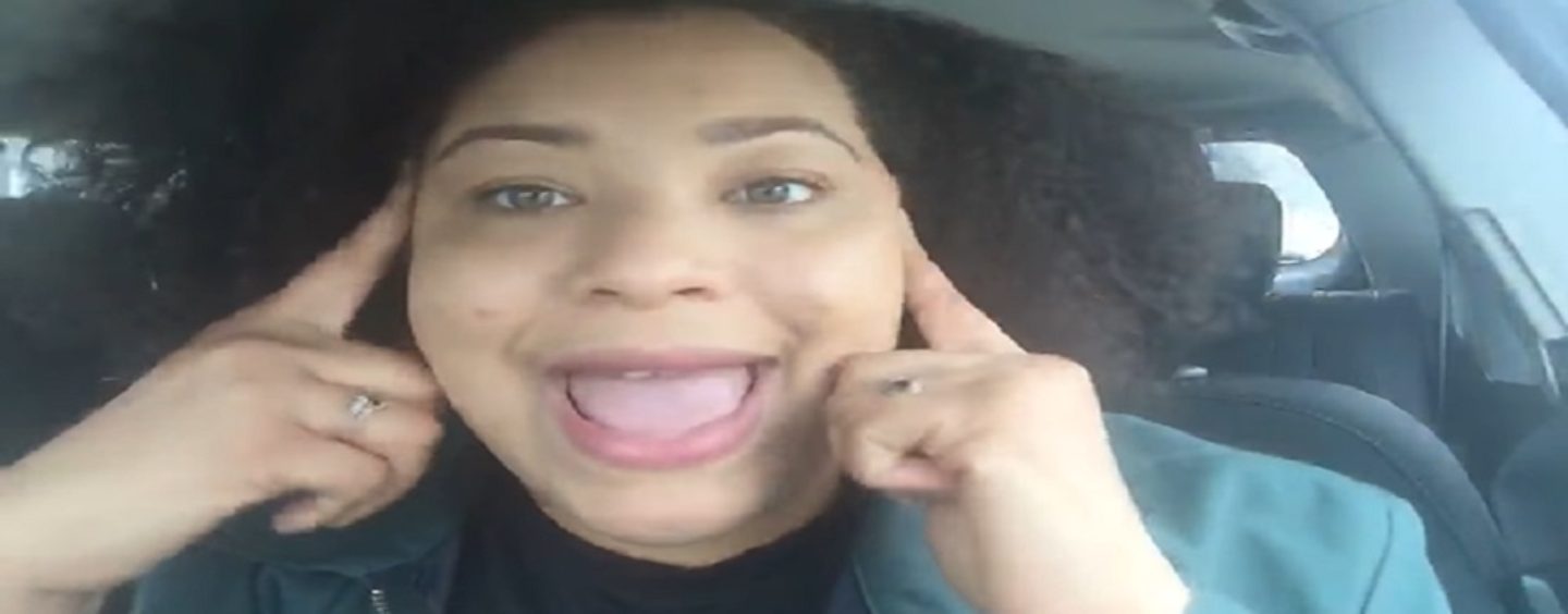 Pro Black Hefty Half Breed Chyna F Ox Trying To Explain Her Past Tweets About Only Dating White Men! (Live Broadcast)