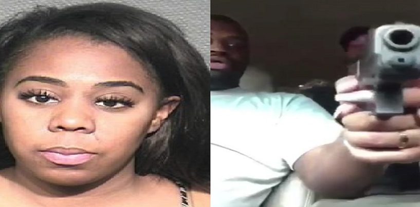 Hoodrat Whore Arrested After Shooting Houston Man In The Head At Valero Gas Station! (Video)