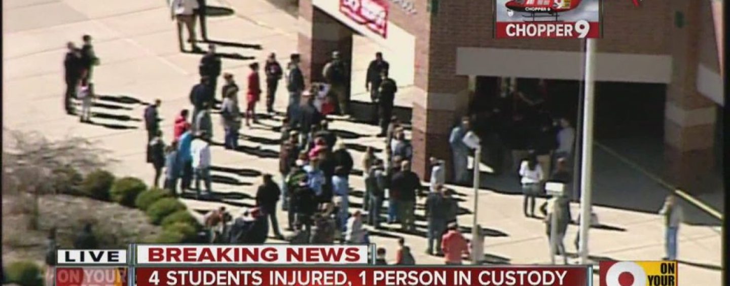 Another School Shooting! Indiana Middle School Shooting Leaves Teacher & Student Injured 1 Suspect In Custody! (Video)