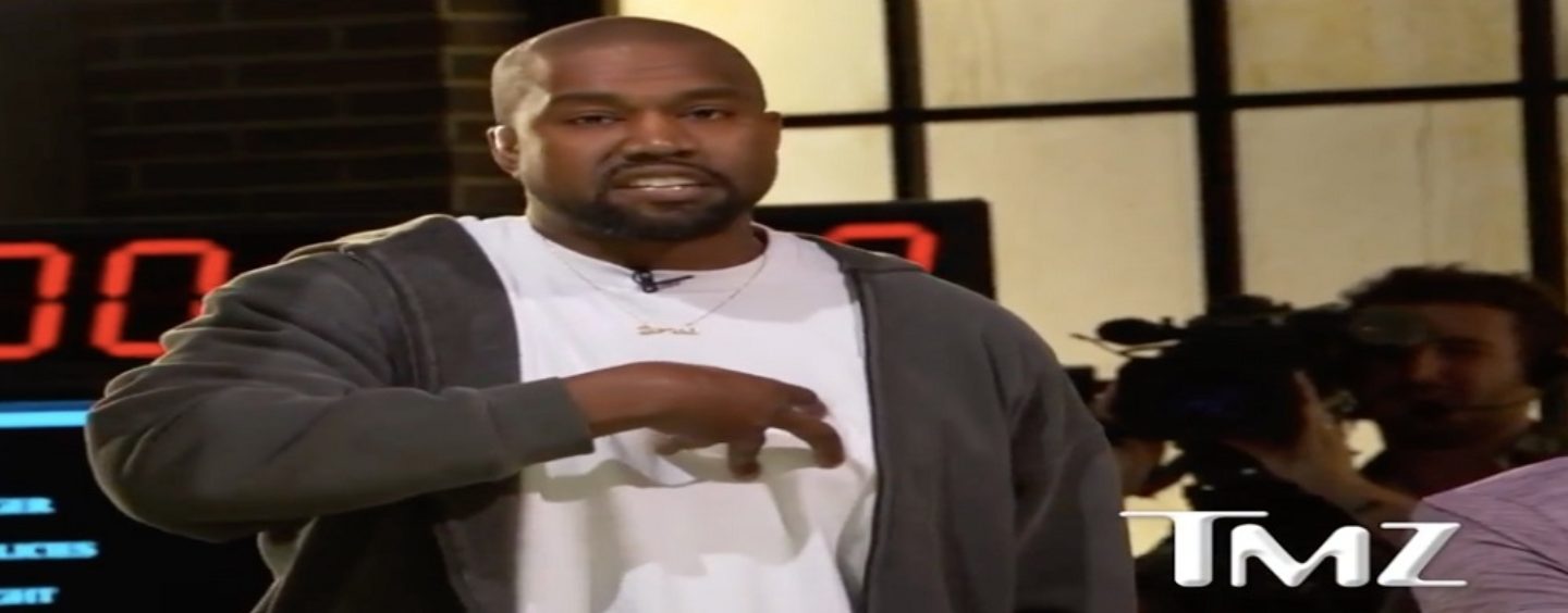 Kanye West Pulls From Tommy Sotomayor & Says Slavery Was A Choice! (Live Broadcoast)