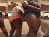 #ATW – Young Black Bad Built BT’s Twerking The Nite Away And Cussing Out The Audience! (Live Broadcast)