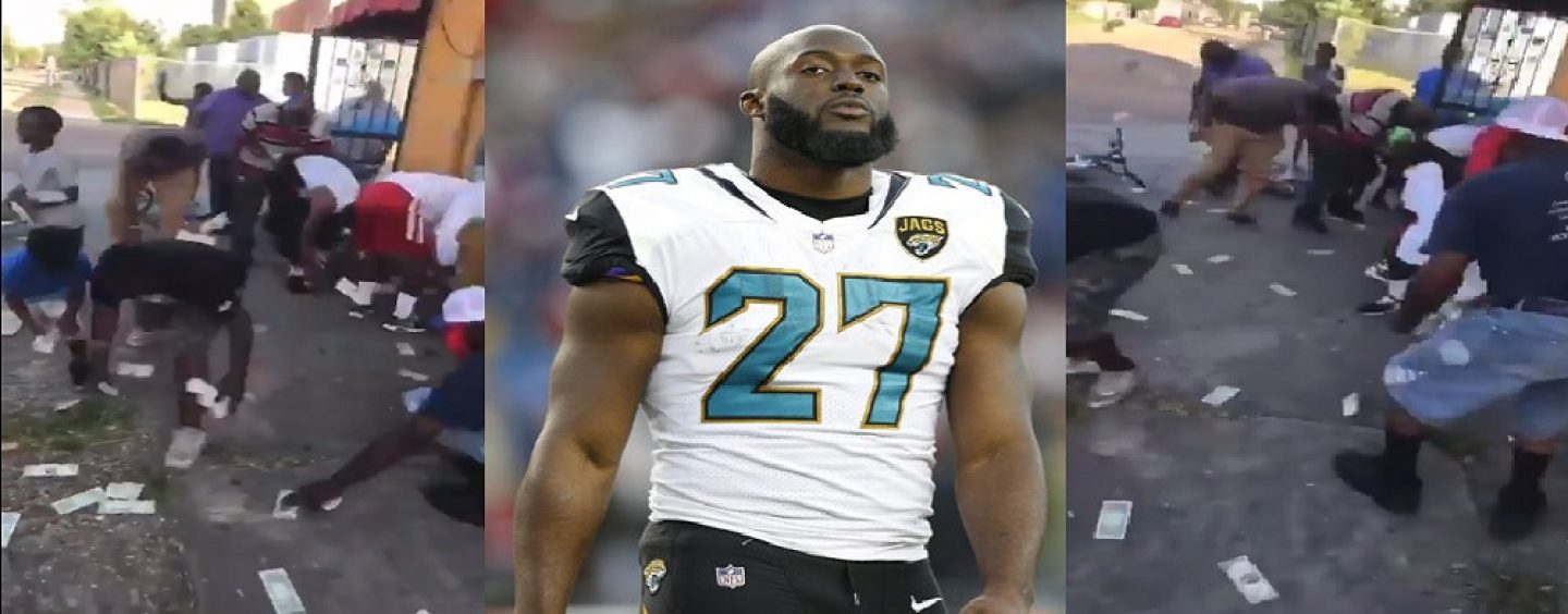 NFL Stud Leonard Fournette Taunts Blacks In The Hood By Throwing Money, Filming & Laughing At Them! (Live News)