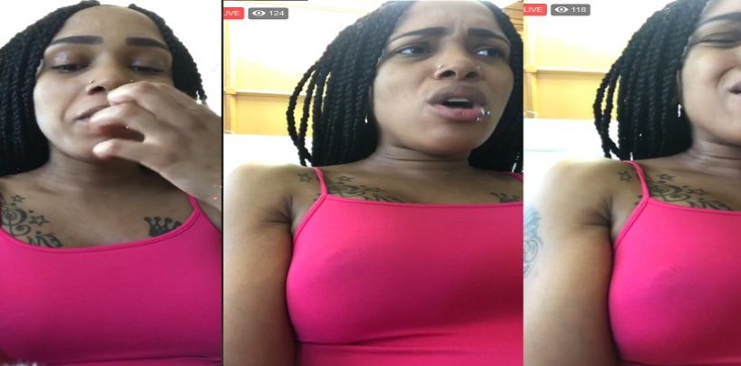 Philly Hood Chick Live On FB In The Hospital Having Her 4th Kid Going Off On Everyone! (Live Broadcast)
