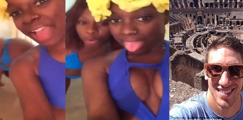 Young Black Hoes Find White Dudes Phone In An Uber, Record A Video Of Them Twerking & Return It To The Man! (Video)