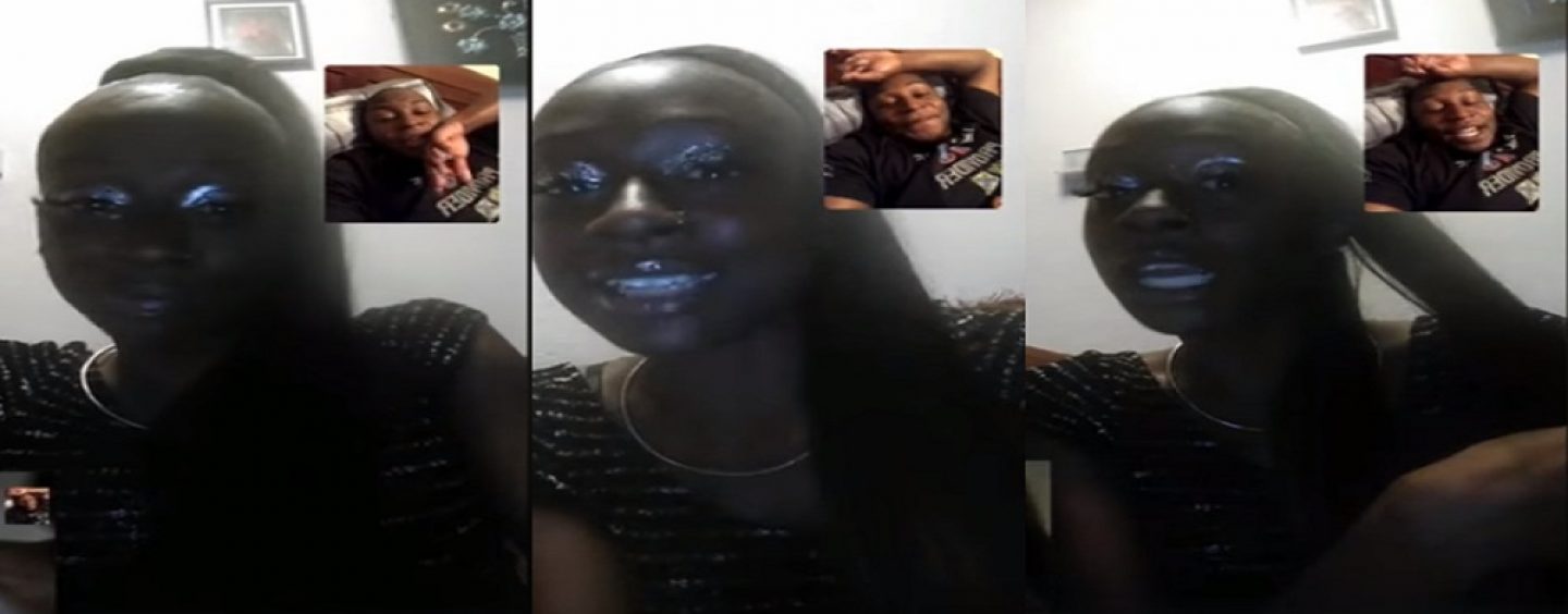The Darkest Female Ever Explains How He Has 2 Kids By 2 Men At 22 Years Old & More!! (Video)