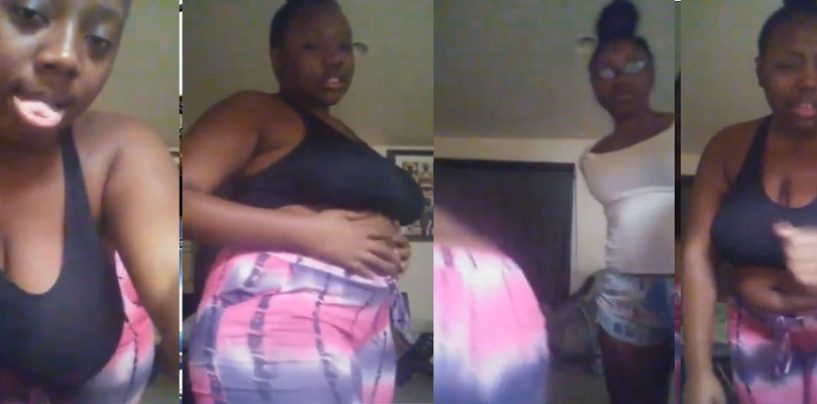 White Dude Rubs One Out LIVE On Video As Ratchet Black Chicks Twerk On Facebook! (Video)