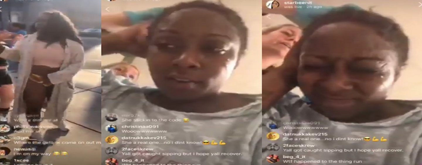 ATW Ep #25 HoodRat Philly Mom Of 3 Social Media Whore Gets Stabbed In The Head On FB Live! (Live Broadcast)