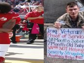 Kaepernick Keeling Vs Americans Leaving Military VETs Homeless! #FakeAssAmericanOutrage (Video)