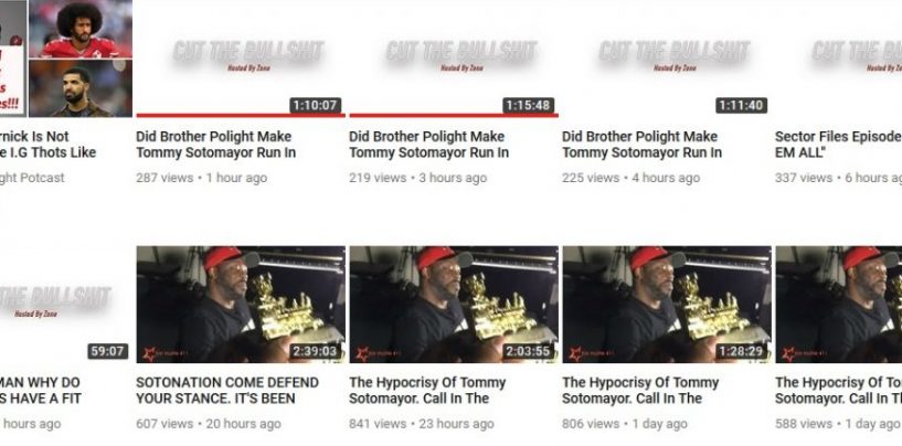 Can Someone Explain Why The Canadian ExSoto NutHugger Now Cant Leave Tommy Sotomayor Alone? (Live Broadcast)