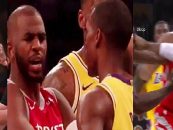 New Video Shows Rajon Rando Actually Did Spit On Chris Paul Setting Off Brawl In Lakers Vs Rockets Game! (Video)