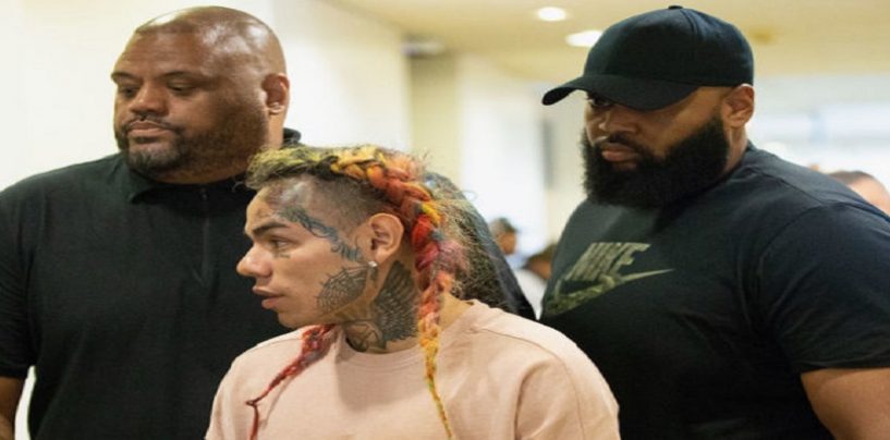 Rapper Tekashi 6ix9ine Faces Life In Prison For Armed Robbery, Racketeering, Drug Trafficking & More! (Video)