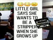 6 Year Old Tells Graduating Class That She Wants To A Stripper When She Grows Up! #BlackGirlMagic (Video)