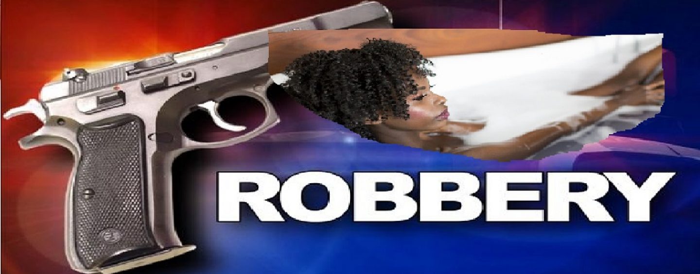 Black Woman Robbed At Gunpoint By Two Niggly Bears While Taking A Bath In St. Louis County MO! (Video)