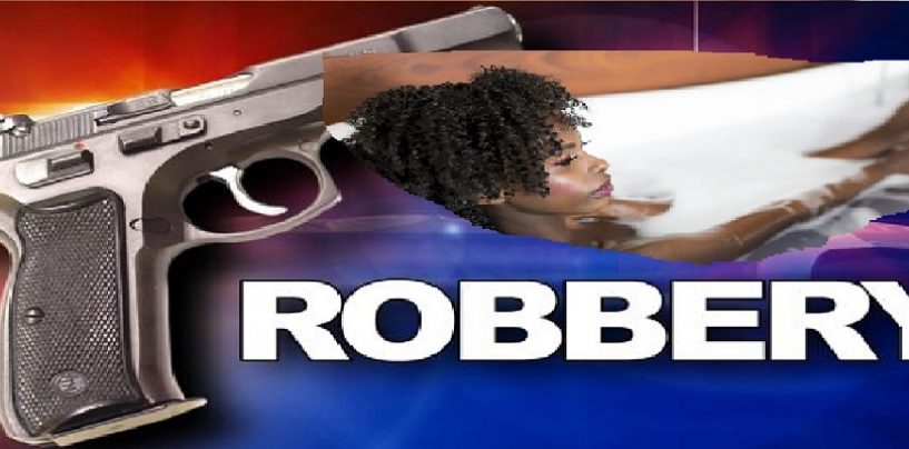 Black Woman Robbed At Gunpoint By Two Niggly Bears While Taking A Bath In St. Louis County MO! (Video)