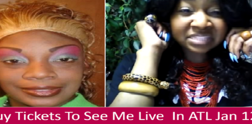 Fly Nubian Felon Explains Says Only Broke Men Dislike Weave & BW Are Unattractive Without Weave! (Live Broadcast)