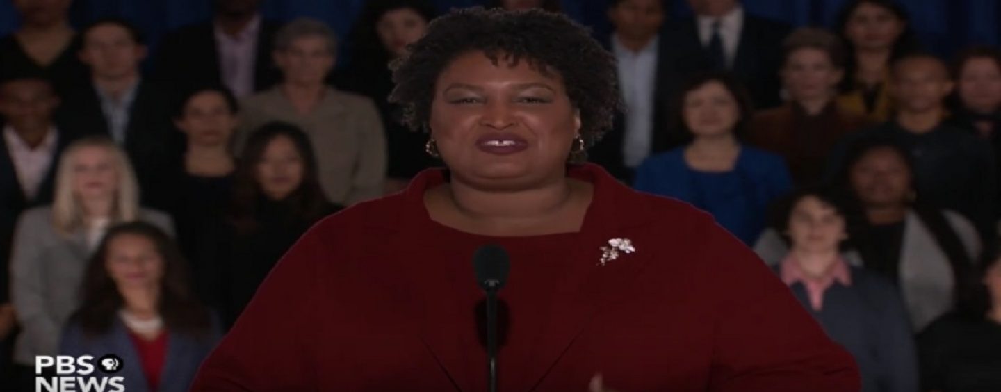 Stacey “ThickNeck” Abrams Gives Democratic Response To Donald Trump’s #45Savage Amazing SOTU Speech! (Live Broadcast)