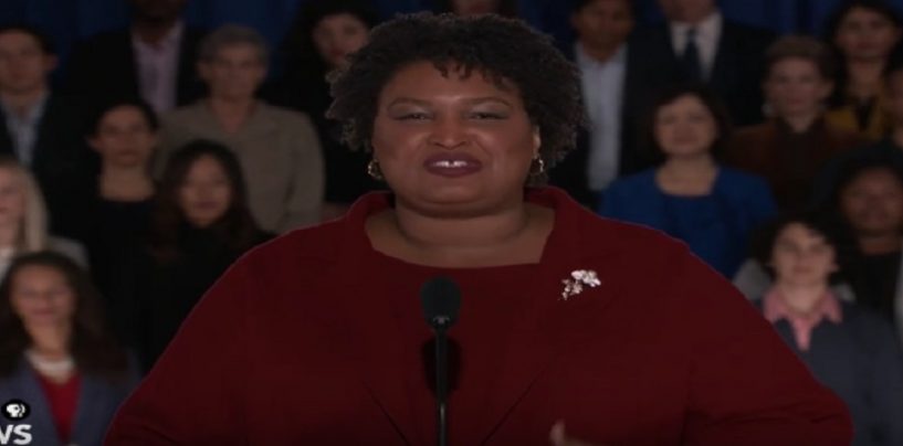 Stacey “ThickNeck” Abrams Gives Democratic Response To Donald Trump’s #45Savage Amazing SOTU Speech! (Live Broadcast)