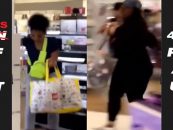 4 Blacks Hoes Storm Make Up Store Stealing Over 4 Grand In Make Up! (Video)