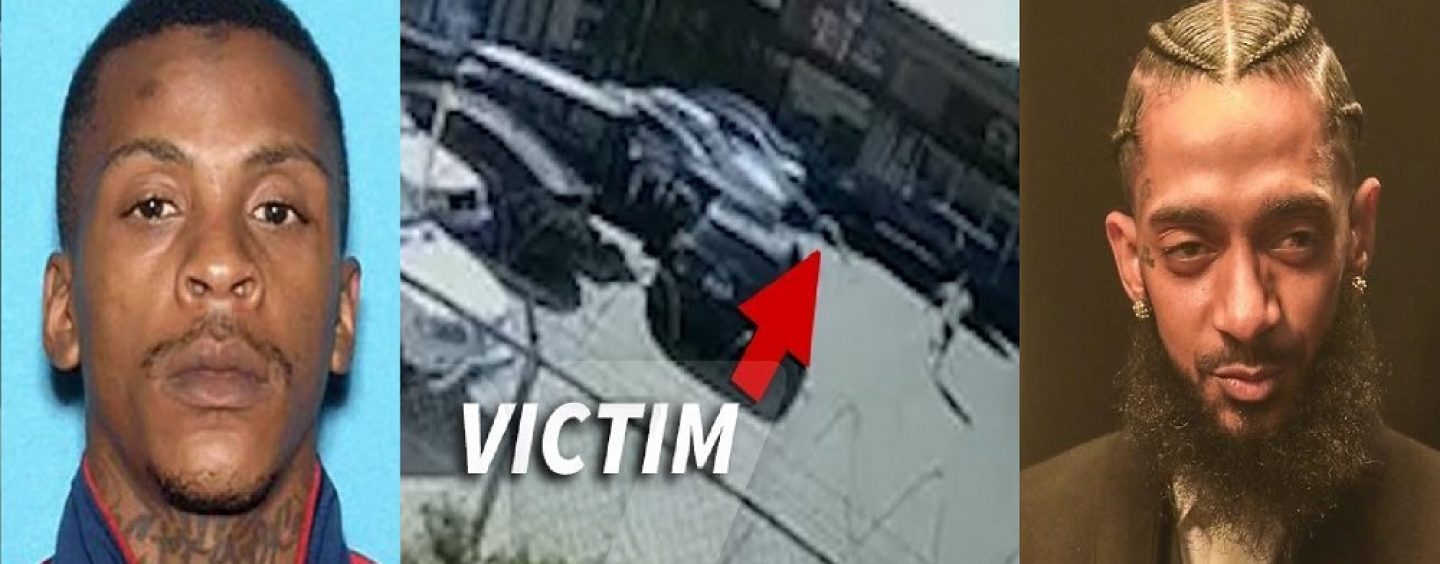 Video Shows Rapper Nipsey Being Gunned Down In Front Of His Store Begging For His Life Before Fatal Headshot! (Video)