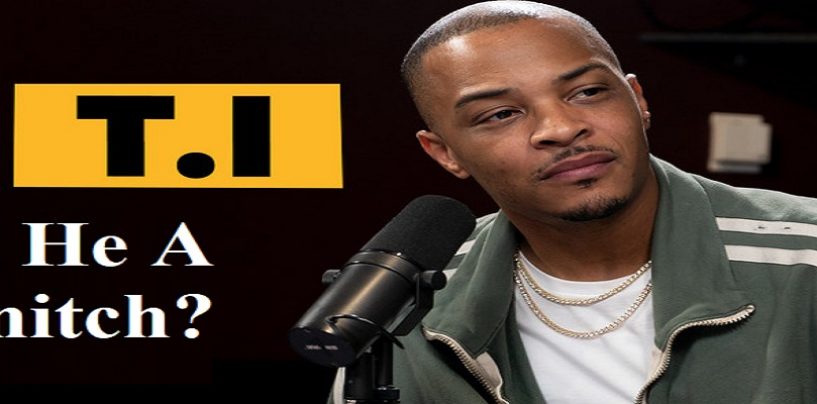 Rapper T.I. Pleads His Case On Why He Should Not Be Considered A Snitch! Your Thoughts? (Live Broadcast)