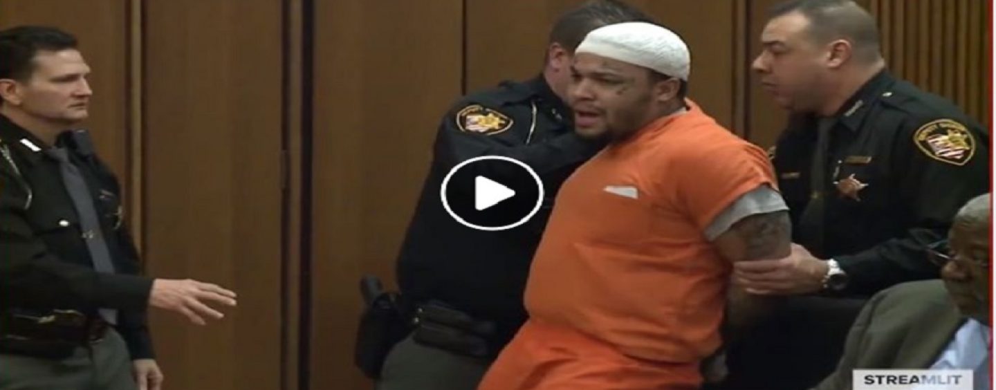 After Robbing An NFL Superbowl Champion At Gunpoint Along w/ Others This Thug Cries Like A B*tch At Sentencing! (Live Broadcast)