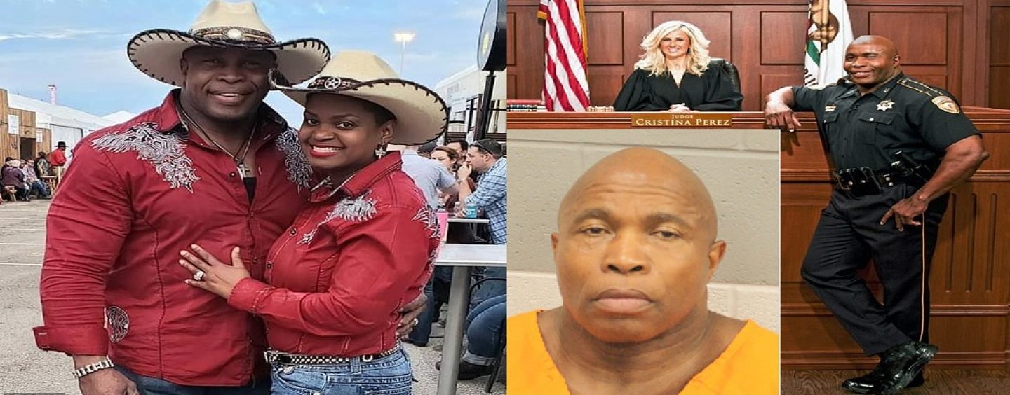 TV Court Sheriff Charged With Murdering His Own Wife In A Steroid Induced Rage! (Video)