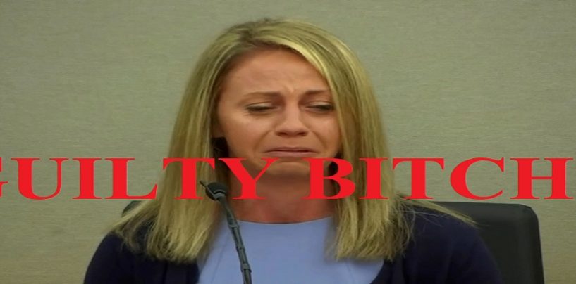 Dumb Snow Hoe, Amber Guyger Ex Dallas Cop, Found Guilty Of Entering Black Man’s Apartment & Shooting Him To Death! (Video)