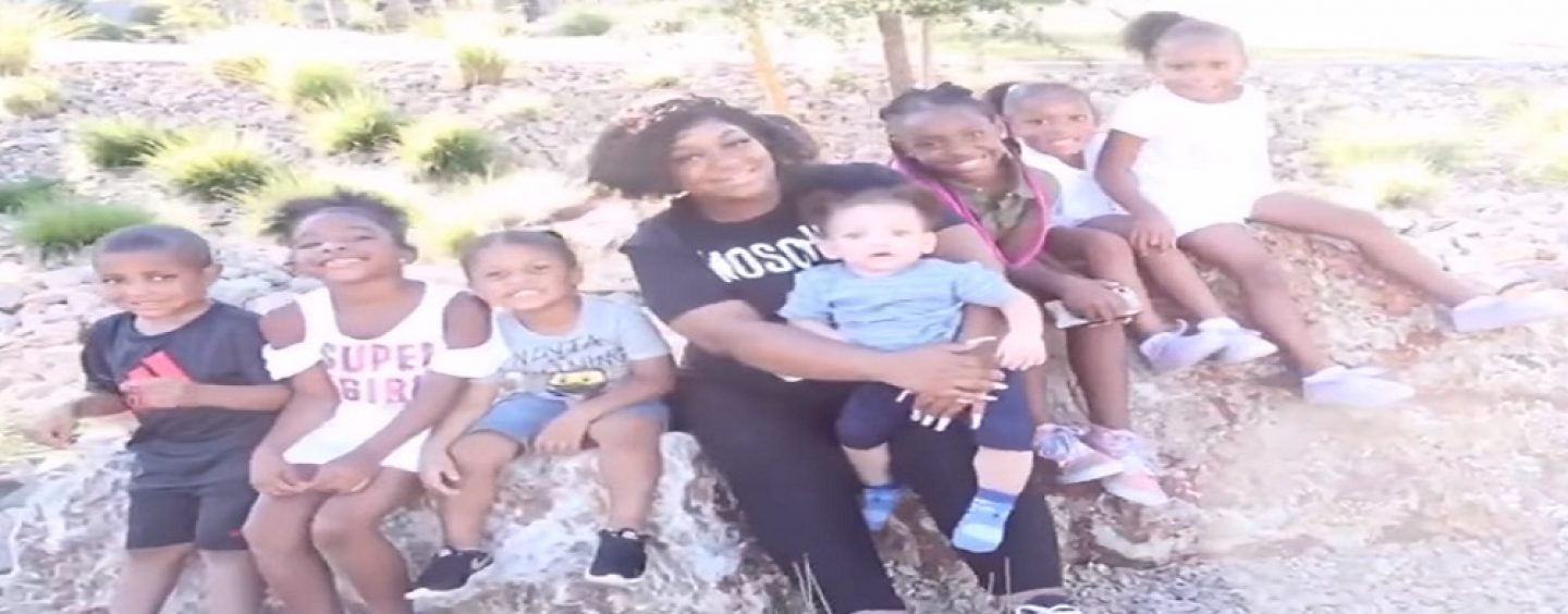 Young Single Mother Of 9 Explains How Many Baby Daddies She Has & Why She Birthed So Many Children! (Video)