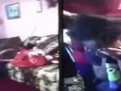 Shocking Video Of Father Beating The Hell Out Of His Daughter Because She Was Sexting Boys Surfaces! Should He Be Arrested? (Video)