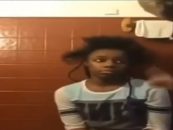Violent Mom Beats & Stomps Out Her Daughter After Finding Her Sexual Messages To Boys On Social Media! (Video)