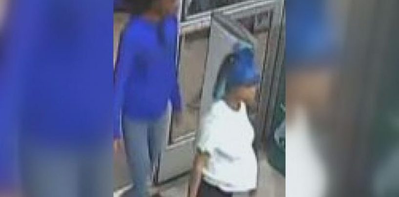 Blue Haired BT B*tch Burglarizing Businesses While This Broads Belly Is Big As A Beach ball! (Video)