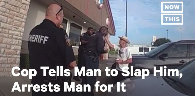 Black Cop Arrested After Asking 61 Year Old, Non Black Citizen To Slap Him Yet Arresting Him After He Did What Was Asked! (Video)