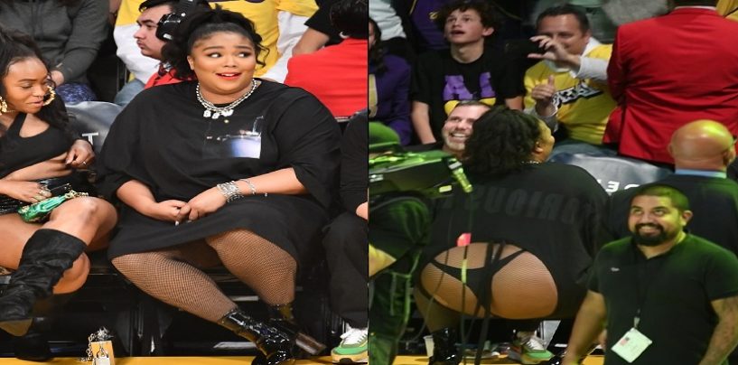 The Real Reason Why Singer LIZZO Showed The World Everything She Working With At The LAKERS Game! (Live Broadcast)