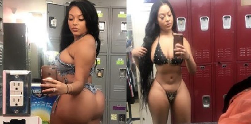 Wanta Live Rich IG Model @TheGizelleMarie Trying To Scam Thirsty Men Claiming She & Her Friend Were Robbed! (Video)