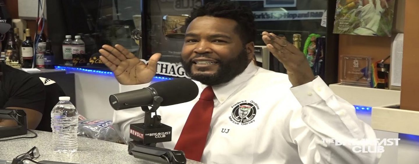 Dr Umar Johnson Joins The Breakfast Club & Repeats Tommy Sotomayor Word For Word On Blacks Voting Democrat! (Live Broadcast)