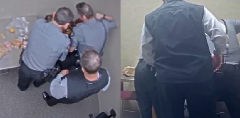 3 Officers Seen Punching Man In Custody In The Head! 1 Fired, 1 Resigns 1 Charged With Assault But Where Is The Justice? (Video)
