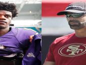 SF 49ers Radio Analyst, Tim Ryan, Suspended For Saying Black Ravens QB, Lamar Jackson’s Dark Skin Gives Him An Advantage! (Video)