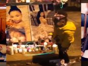 Family Of Friends Of Tia Carey Have 5 Year Old Daughter Pose & Smile In Front Of Photos Of Dead Mother! (Live Broadcast)