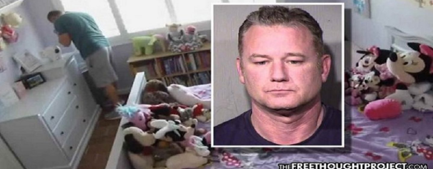 Nanny Cam Catches Disgusting Federal Agent Sniffing The Panties of 3 Year Old Girl During Home Walk Through! (Video)