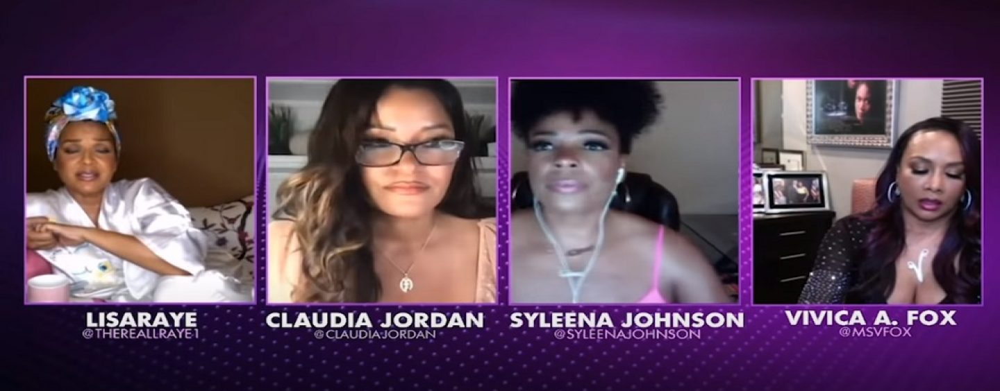 Lisa Raye, Claudia Jordan, Vivica A Fox & Syleena Johnson Say Black Men Are Letting Down Black Women! (Live Broadcast)