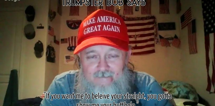 Listening To Conservative White Man Say The Only Way To Tell A Man Is Straight Is to See His Butt-Hole! LMAO (Video)