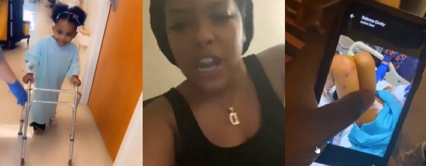 Her Daughter, 5, Was Shot 8 Times So She Went To IG To Threaten The People Who Did It! Shocking Video! (Video)