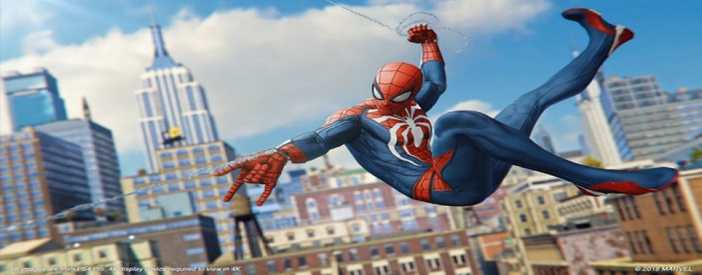 Playing Spiderman On PS4 One Of The Best Games EVER! Watch This Amazing Game Play! (Video)